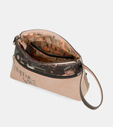 Peace & Love pink toiletry bag