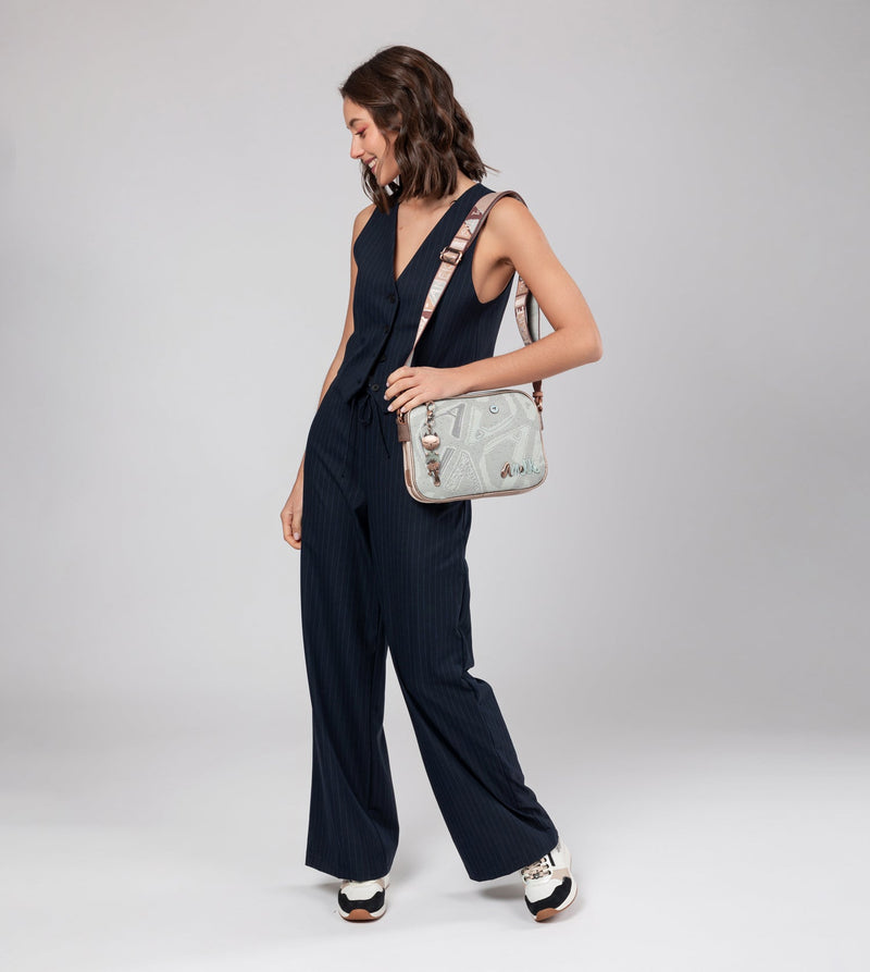 Passion 3-compartment crossbody bag