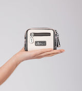 Peace & Love pink small coin purse