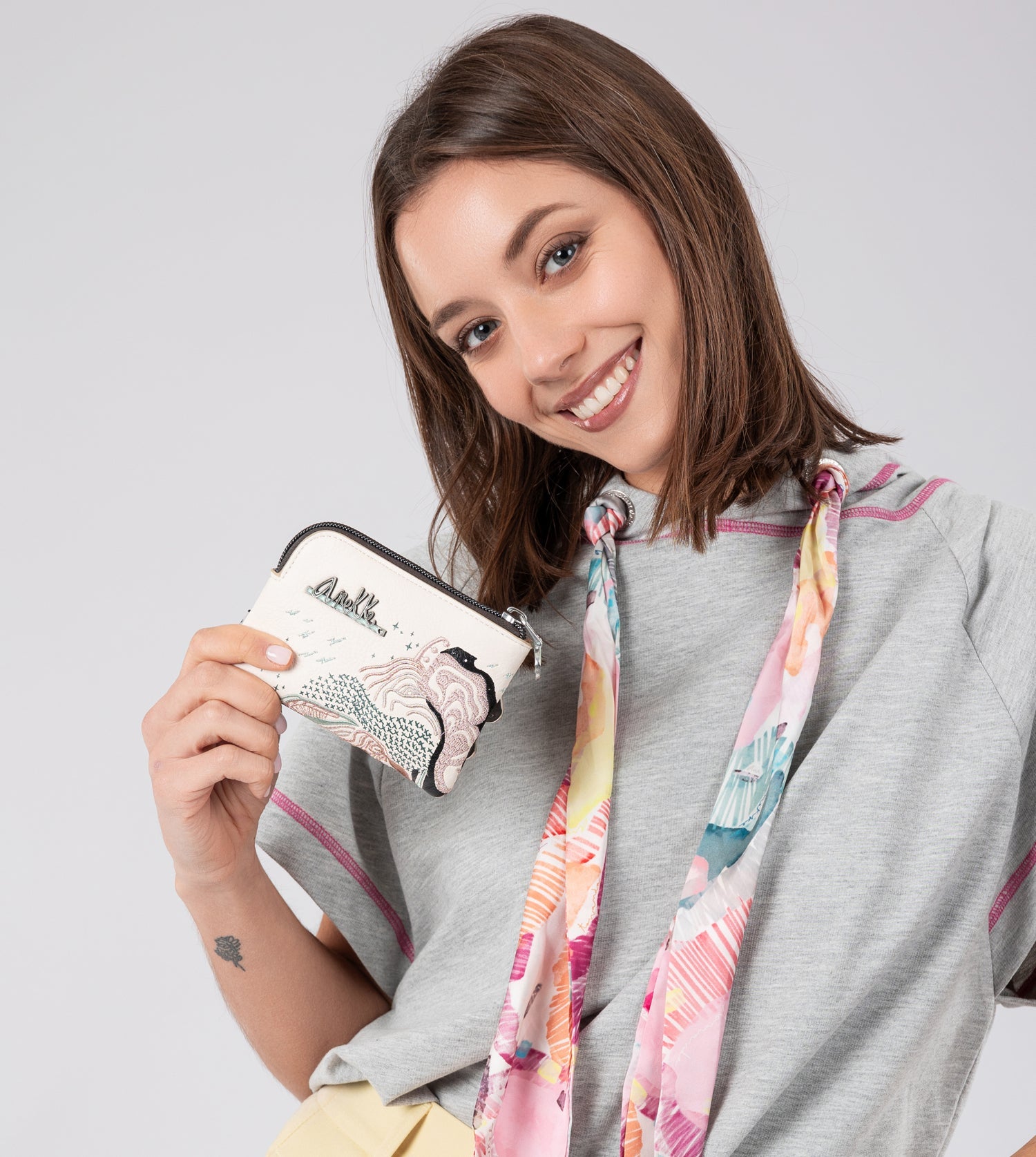 Psicodelic small coin purse