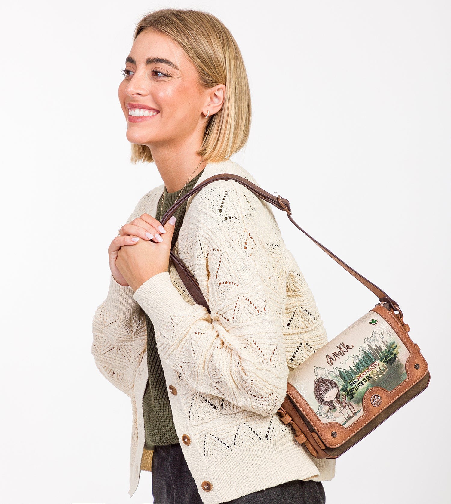 The Forest flap shoulder bag