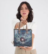 Iceland handbag with short handles