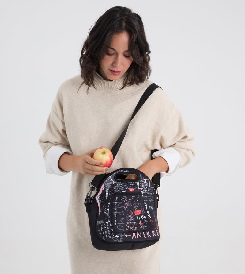 City neoprene lunch bag