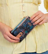 Coral black Card holder