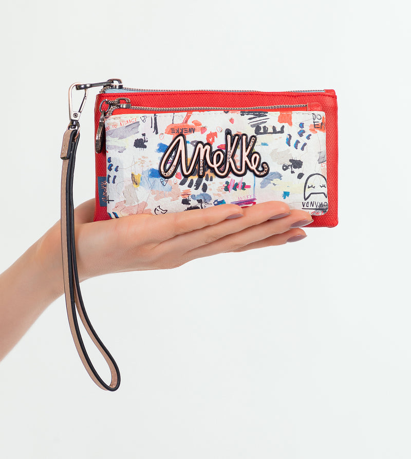 Fancy wallet with hand strap