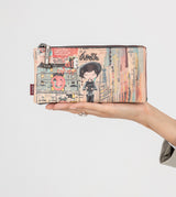 City Art triple compartment pencil case