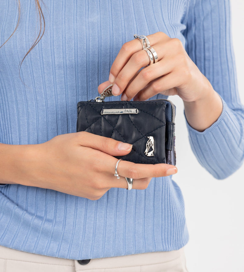 Nature Ocean triple compartment purse